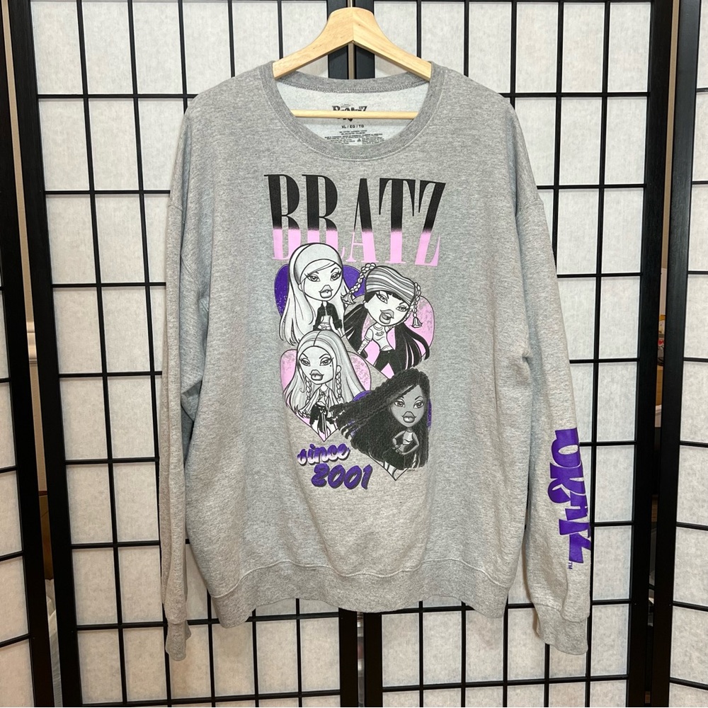 Bratz Logo Gray Sweatshirt